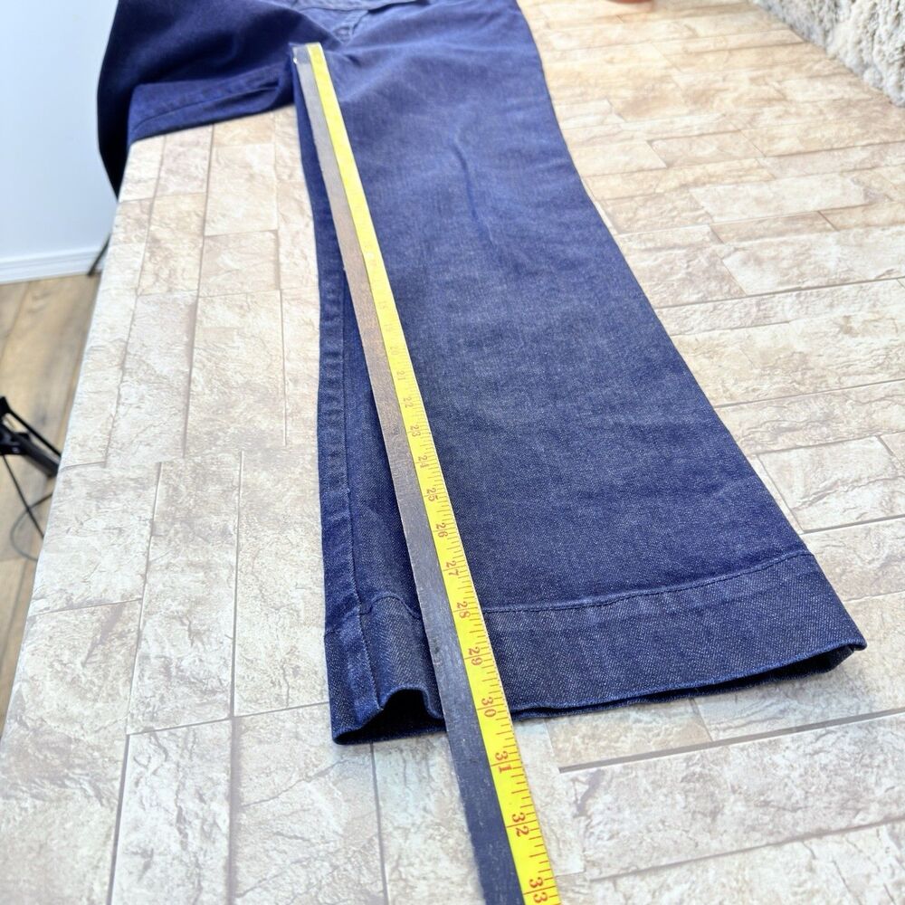 Talbots Heritage Jeans Boot Women Size 10/30 Fit 30x30   Straight Blue Stretch - Picture 13 of 16
